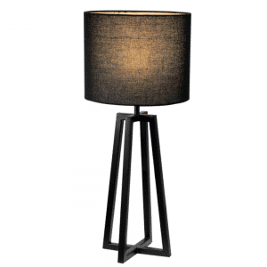 Stolná lampa, čierna, QENNY 15 LT8074
