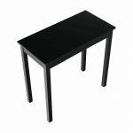 Konzolový stolík, čierna, amyntas
