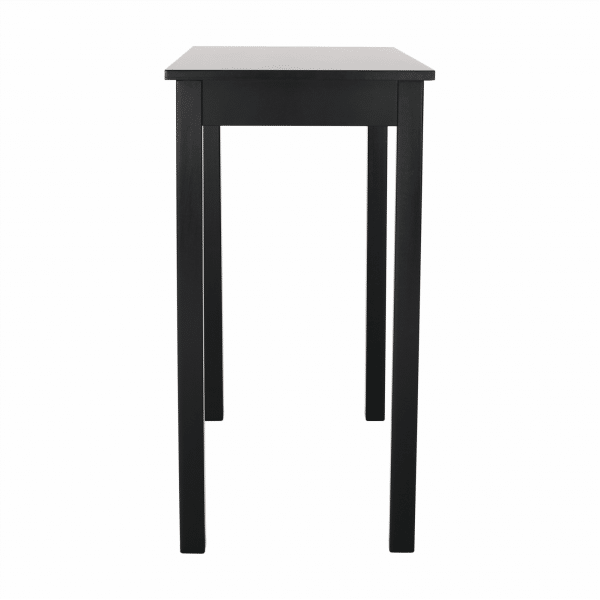 Konzolový stolík, čierna, amyntas