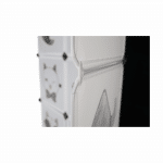 Detská modulárna skriňa, sivá/detský vzor, averon
