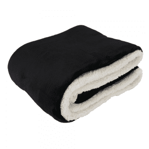 Obojstranná deka, čierna, 127×152, KASALA TYP 3