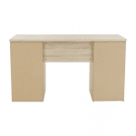 Písací stôl, dub sonoma/biela, EUSTACH