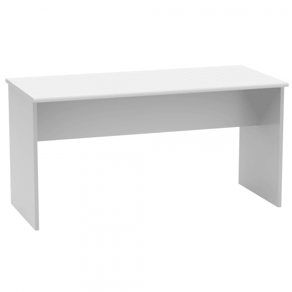 Kancelársky stôl, obojstranný, biela, johan 2 new 08