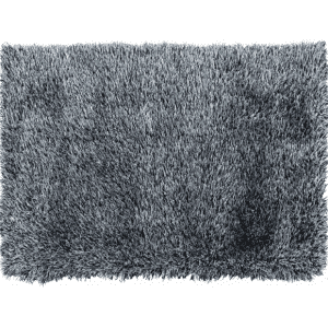 Koberec, bielo-čierna, 80×150, VILAN