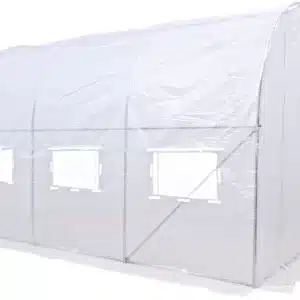 biely záhradný fóliovník 2x3m s UV filtrom