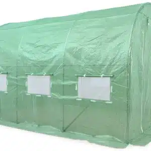 zelený záhradný fóliovník s UV filtrom a rozmermi 2x3m