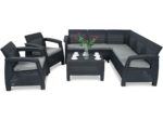 Záhradný set corfu relax duo set graphite