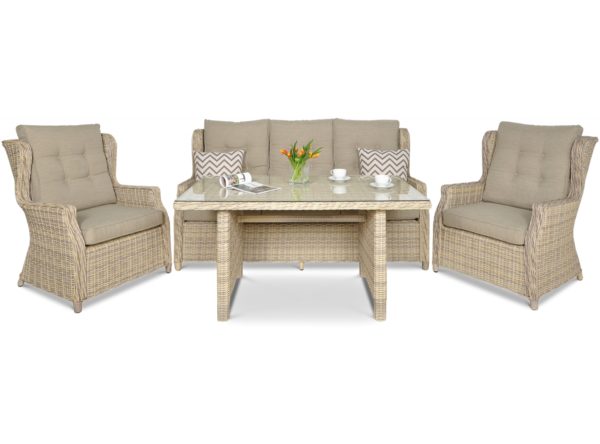 Záhradný set TRIVENTO DINING 3 Beige