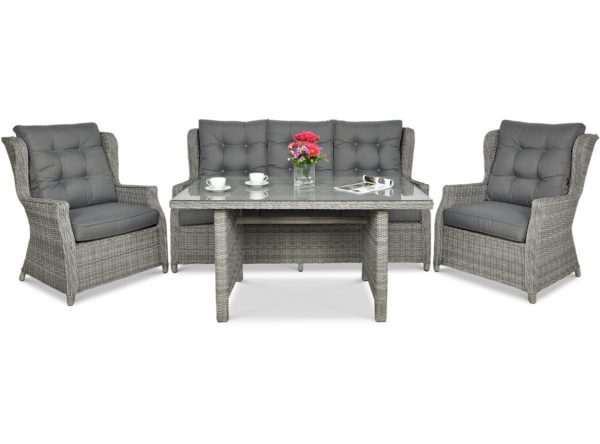 Záhradný set TRIVENTO DINING 3 Stone Grey