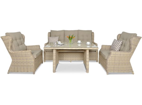 Záhradný set TRIVENTO DINING 3 Beige