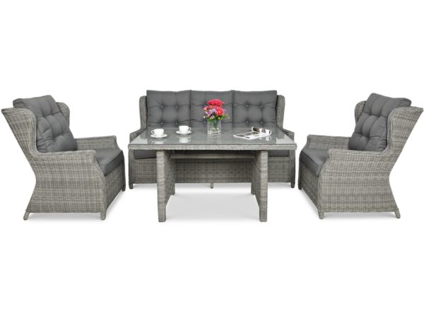 Záhradný set TRIVENTO DINING 3 Stone Grey