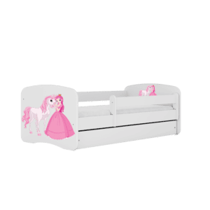 Detská posteľ BABY DREAMS 140/70- Princezná a koník