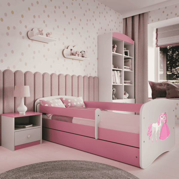 Detská posteľ baby dreams 140/70- princezná a koník