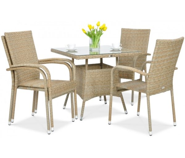 Záhradný set FIESTA/LUGO 4+1 Beige