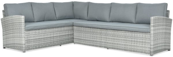 Záhradný set SALO+TABURETY Stone Grey