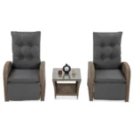 zahradny set pre dve osoby hnedy alicante