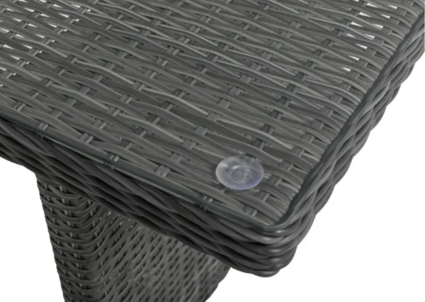 zahradny set baltimore dining taburetky dark grey 10