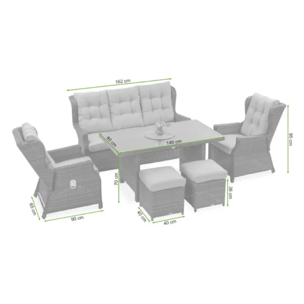 zahradny set baltimore dining taburetky dark grey 13