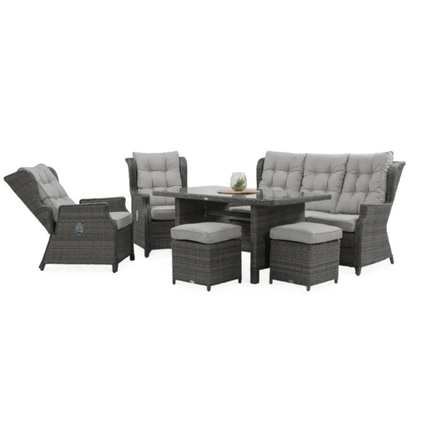 zahradny set baltimore dining taburetky dark grey 16