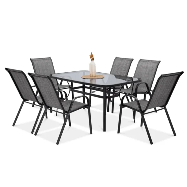 zahradny set bologna 150 6 mixed grey 6