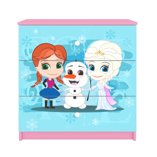 Detská komoda Babydreams – Ľadové kráľovstvo