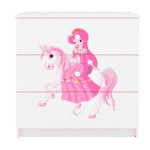 Detská komoda- Princezná a koník II