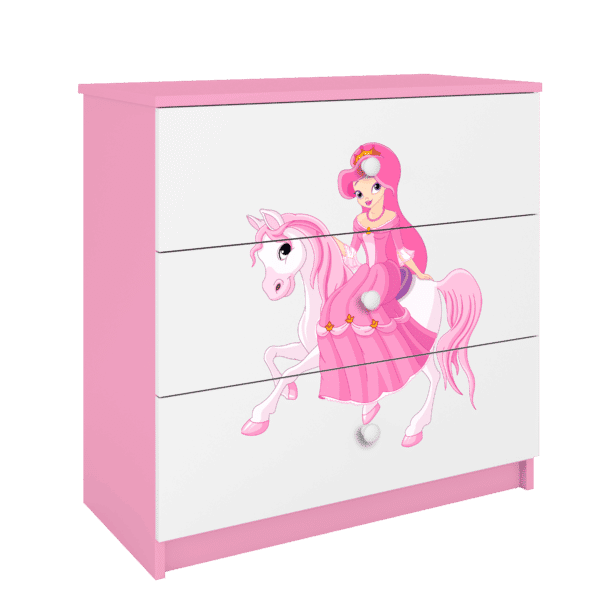 Detská komoda- Princezná a koník II