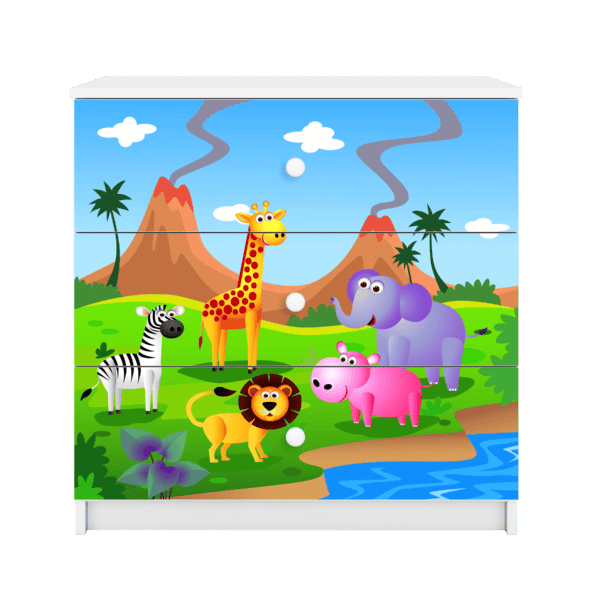 Detská komoda- Safari