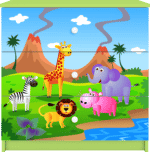 Detská komoda- safari