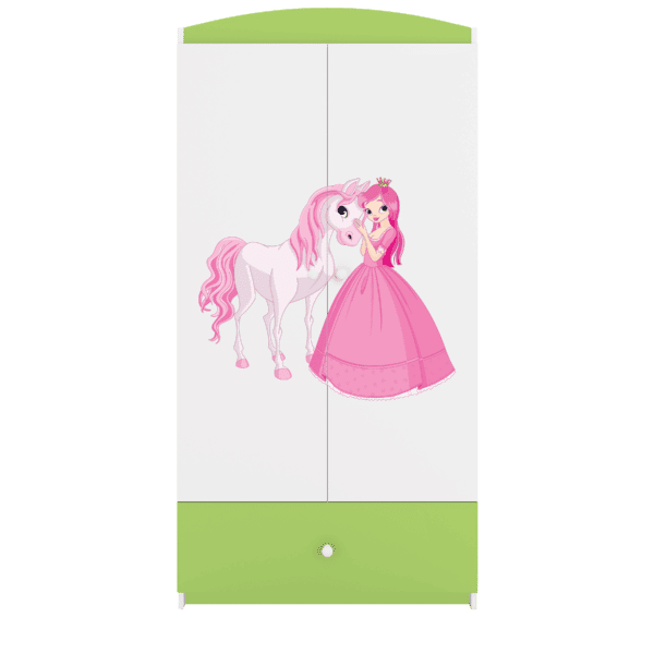 Skriňa babydreams – princezná a koník