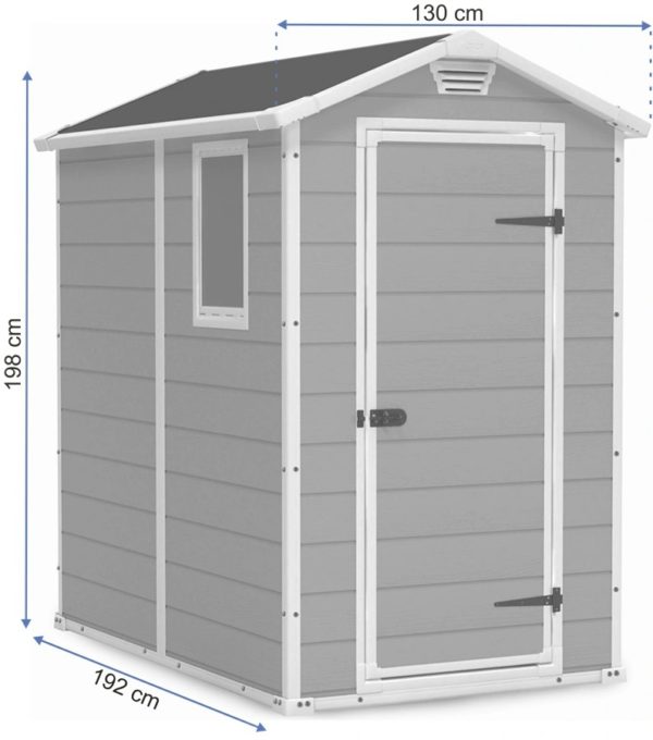 Záhradný domček keter – manor 4×6