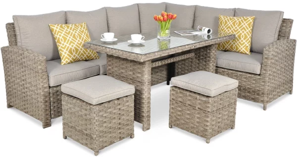 Záhradný set SANTANA DINING Beige