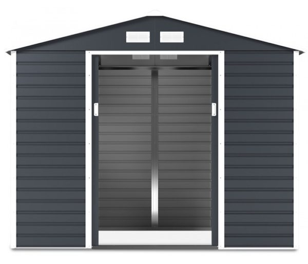 Záhradný domček montreal 9×6 cold grey