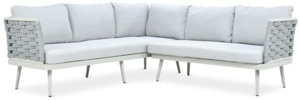 Záhradný rohový set MARINEL + KRESLO- Light Grey