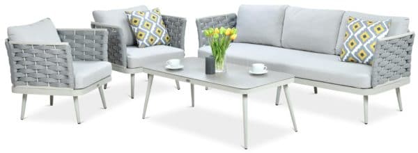 Záhradný set MARINEL – Light Grey