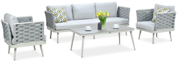 Záhradný set MARINEL – Light Grey