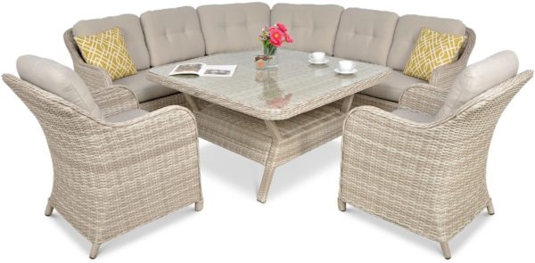 Záhradný rohový set SAVONA Beige