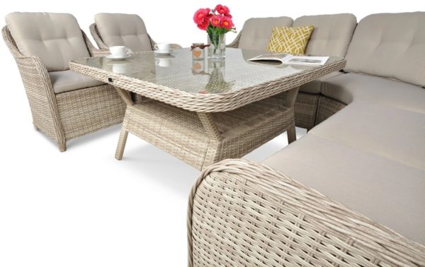 Záhradný rohový set SAVONA Beige