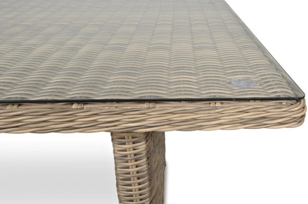 Záhradný rohový set TRIVENTO DINING – Brown