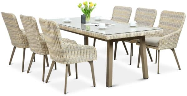 Záhradný set MILANO 6/200 Beige