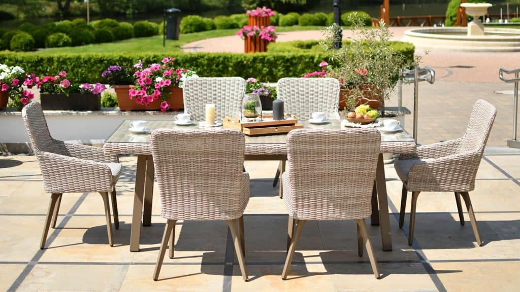 Záhradný set MILANO 6/200 Beige