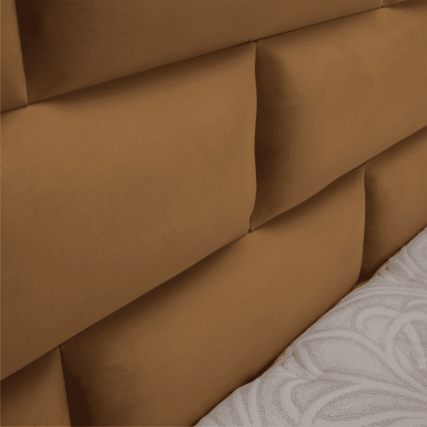 Boxspringová posteľ 180×200, svetlohnedá, goldbia