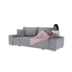 Rozkladacia pohovka, svetlosivá, kevan big sofa
