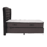 Boxspringová posteľ 160×200, sivá, mersia