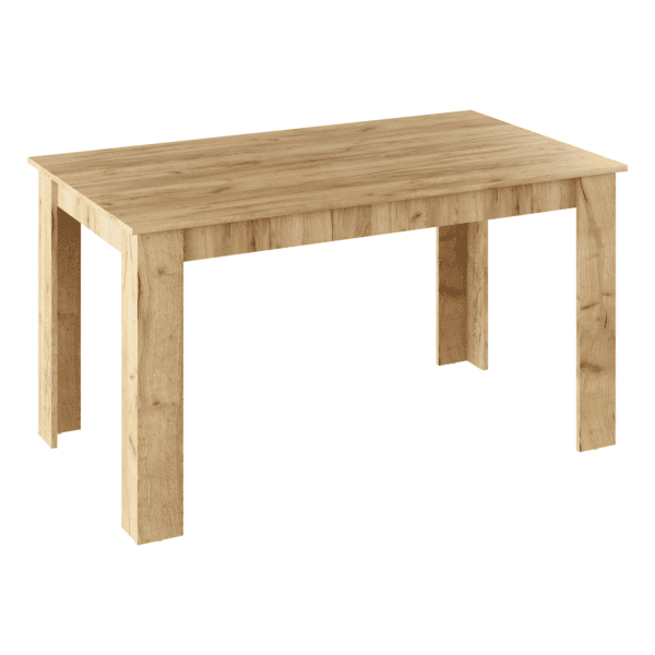 Jedálenský stôl, dub artisan, 140×80, general new