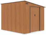 domcek na naradie jasper 7x8 dub hnedy 1