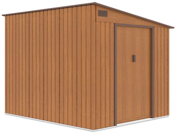 domcek na naradie jasper 7x8 dub hnedy 1