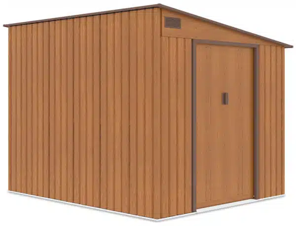 domcek na naradie jasper 7x8 dub hnedy 1