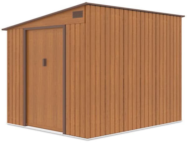 domcek na naradie jasper 7x8 dub hnedy 2