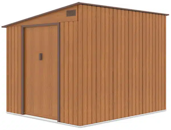 domcek na naradie jasper 7x8 dub hnedy 2
